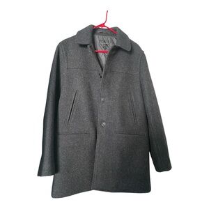 J. Crew Charcoal Wool Coat